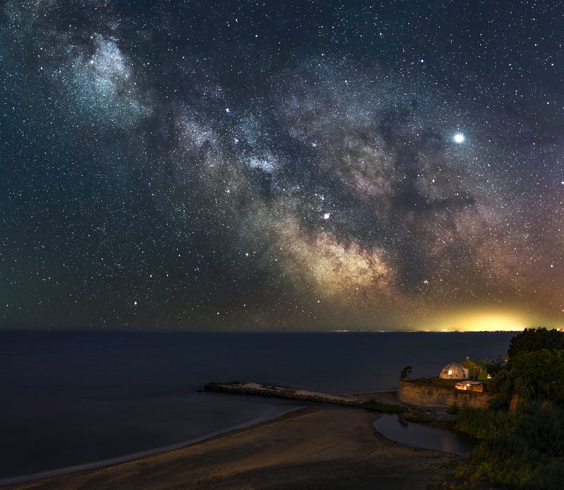 ceclii, nikon d3400, milky way  фото превью