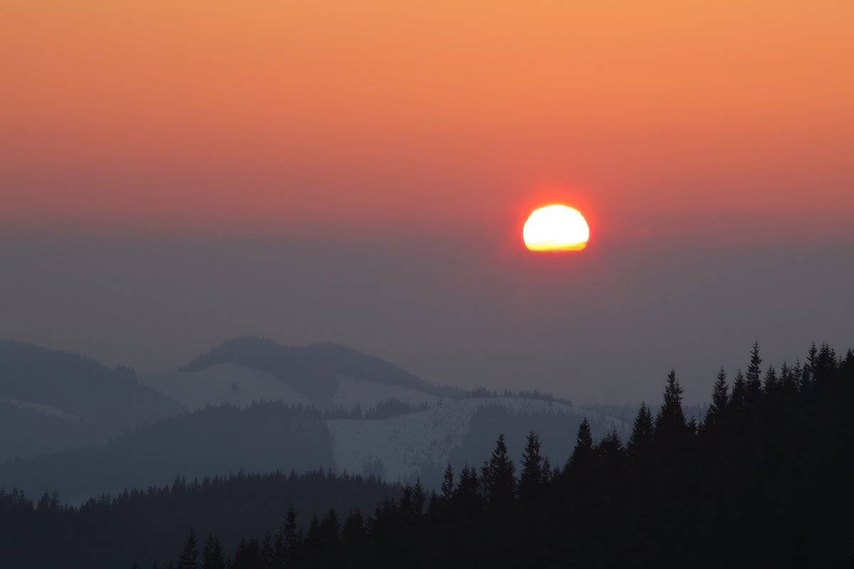карпаты, март, горы, Михаил Псарёв