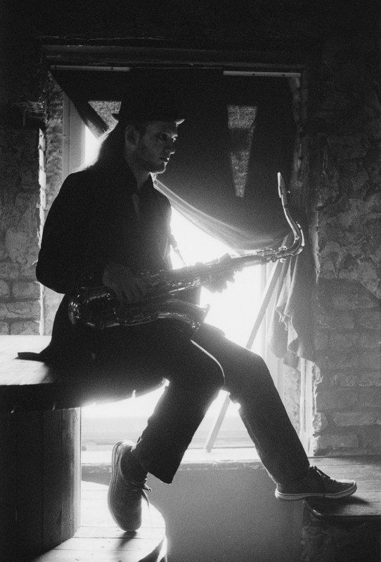 nikon, fm2, ilford, pann, 400, push, 3200, -, 6400, музыка, концерт, группа, клуб, рок, саксофон, контрабас *** фото превью