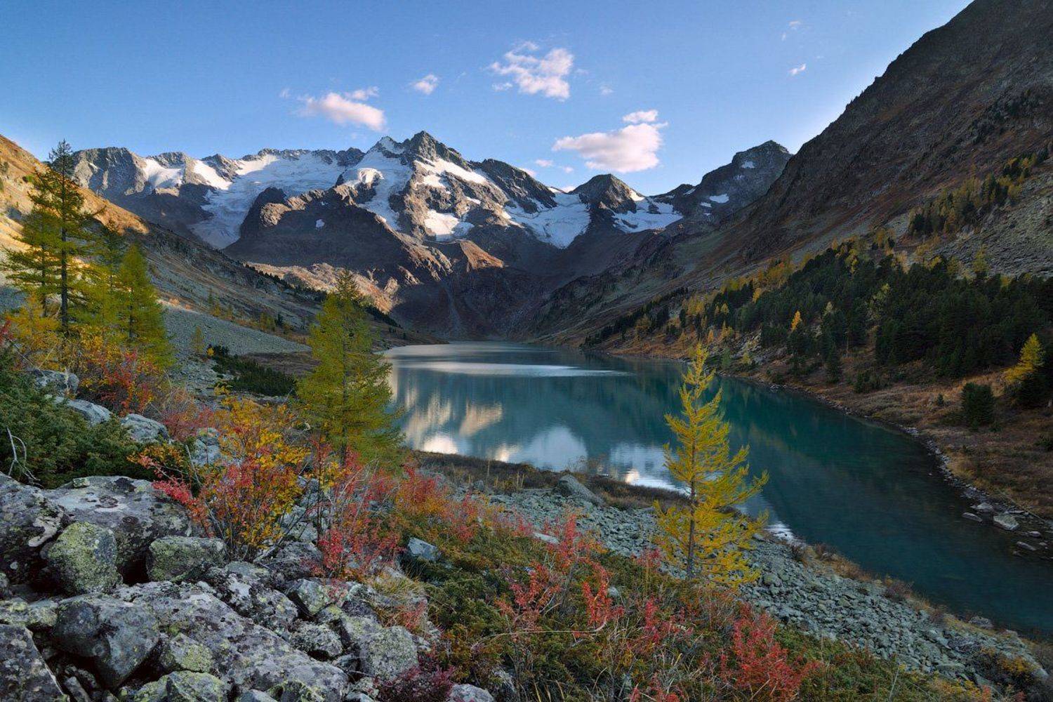 россия,  горный алтай, усть-коксинский район, катунский хребет, озеро поперечное, Kaiser Sozo