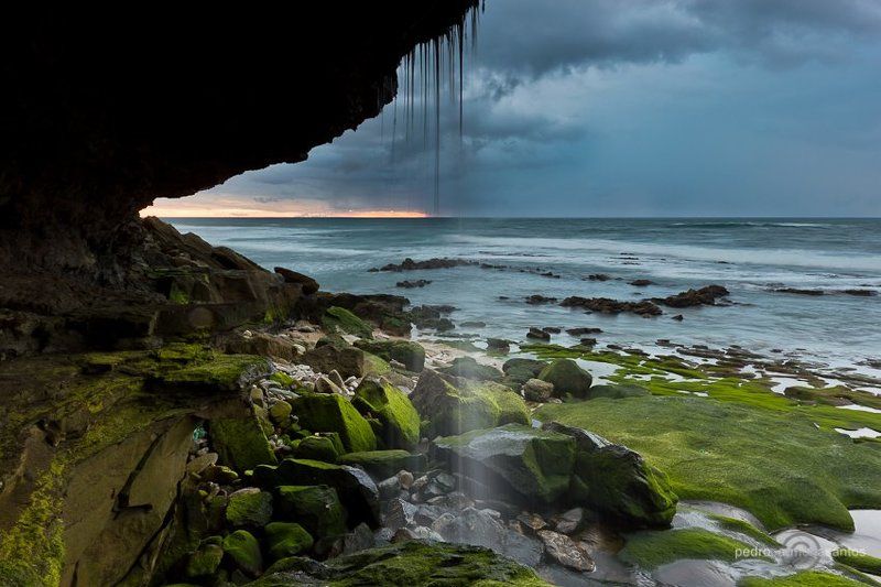 ericeira, praia do barril the waterfall (водопад) фото превью