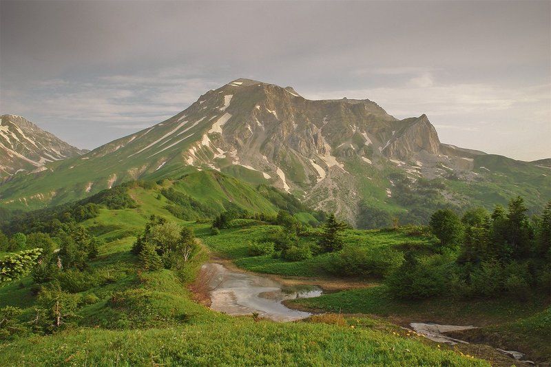 оштен, рассвет  фото превью