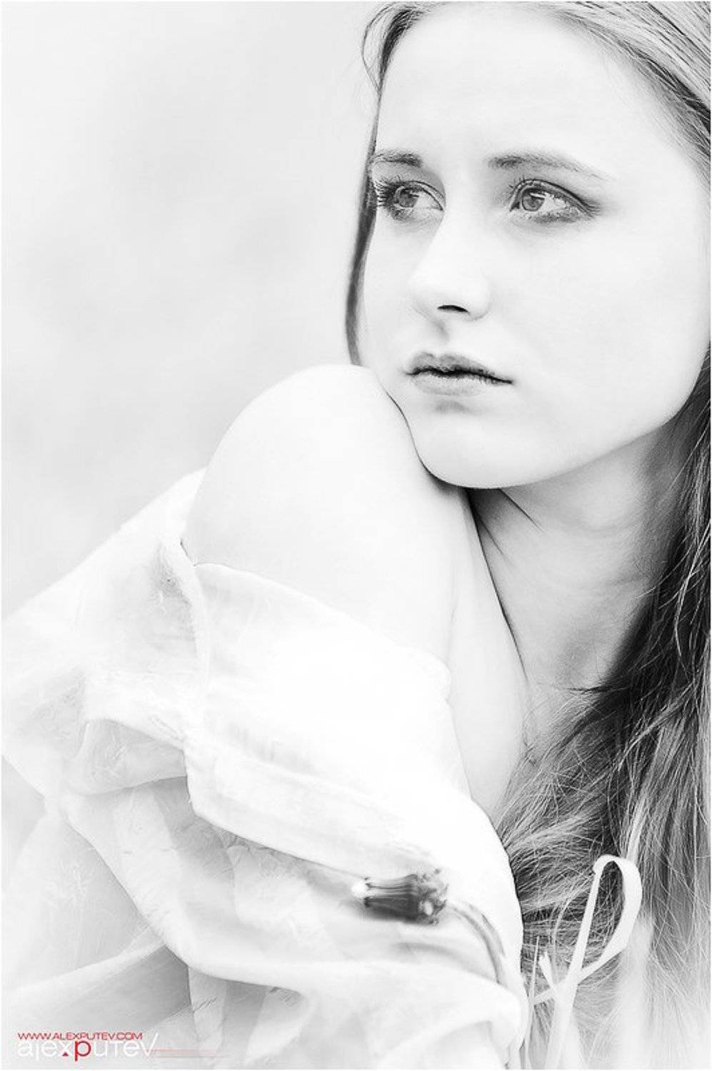 портрет,девушка, Александр Путев