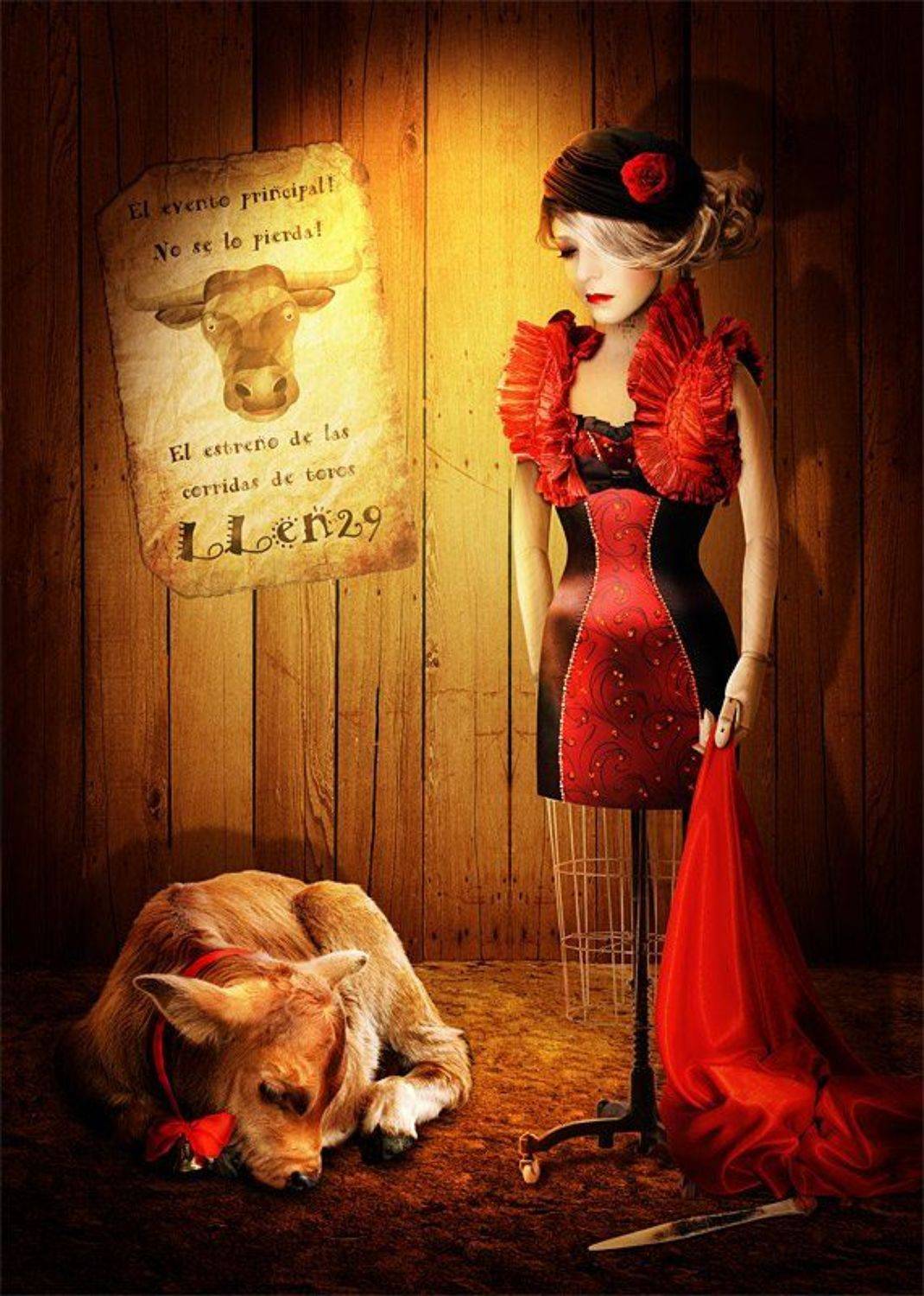 коллаж, фотоарт, фотошоп, манекен, LLen29