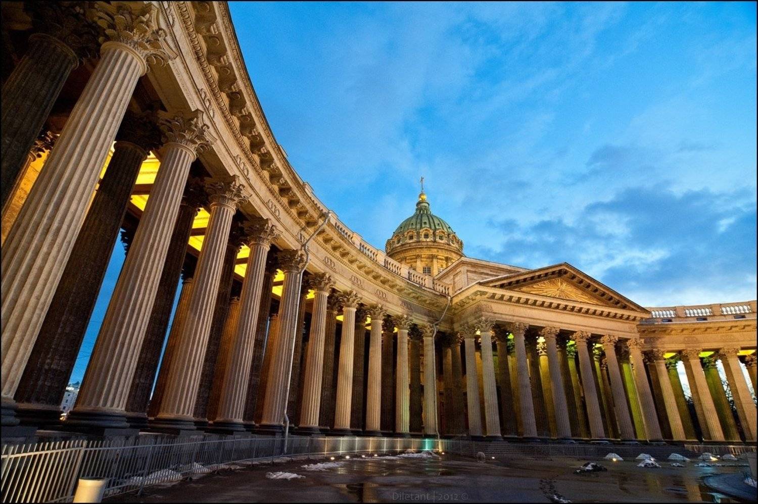санкт-петербург_казанский, кафедральный, собор_вечер., Павел Жданов