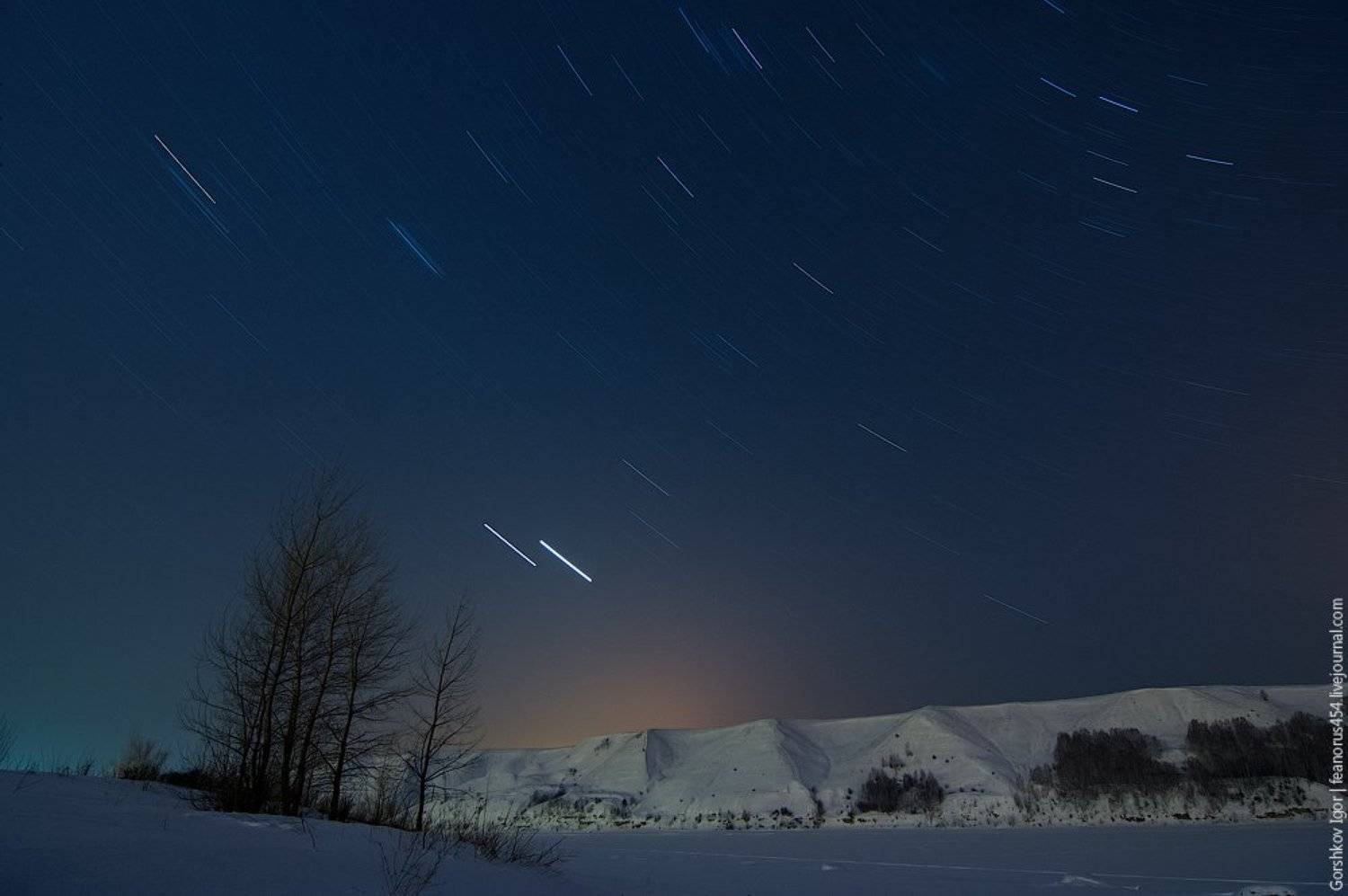 ночь, звёзды, нижняя кама, горы, март, Gorshkov Igor_Feanorus