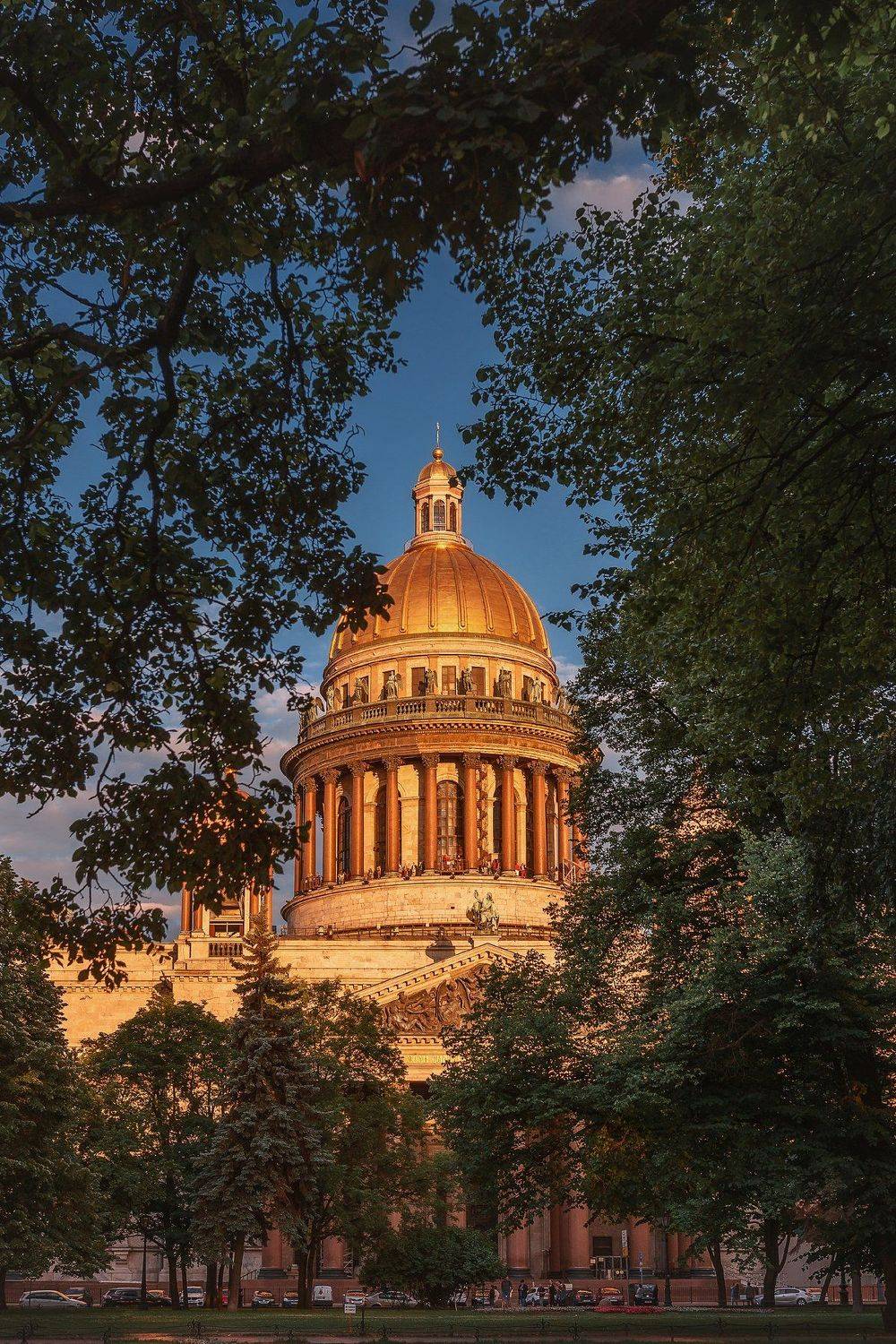 исаакиевский собор, закат, питер, санкт петербург, достопримечательность, город, Анастасия Мазурева