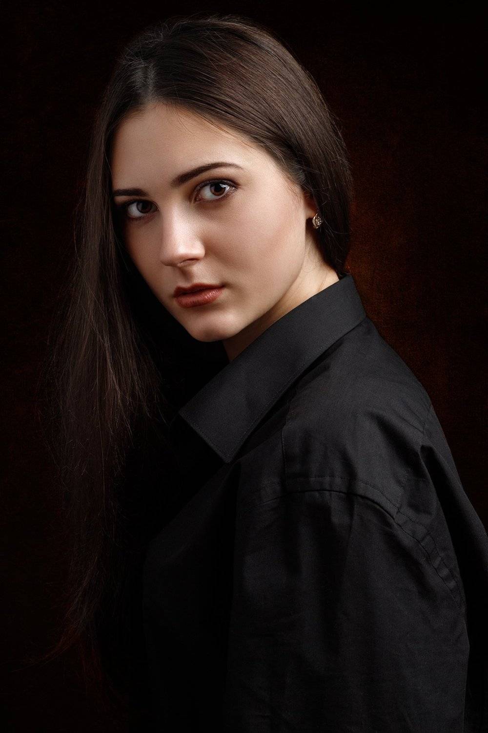 потрет, девушка, Сергеев Сергей