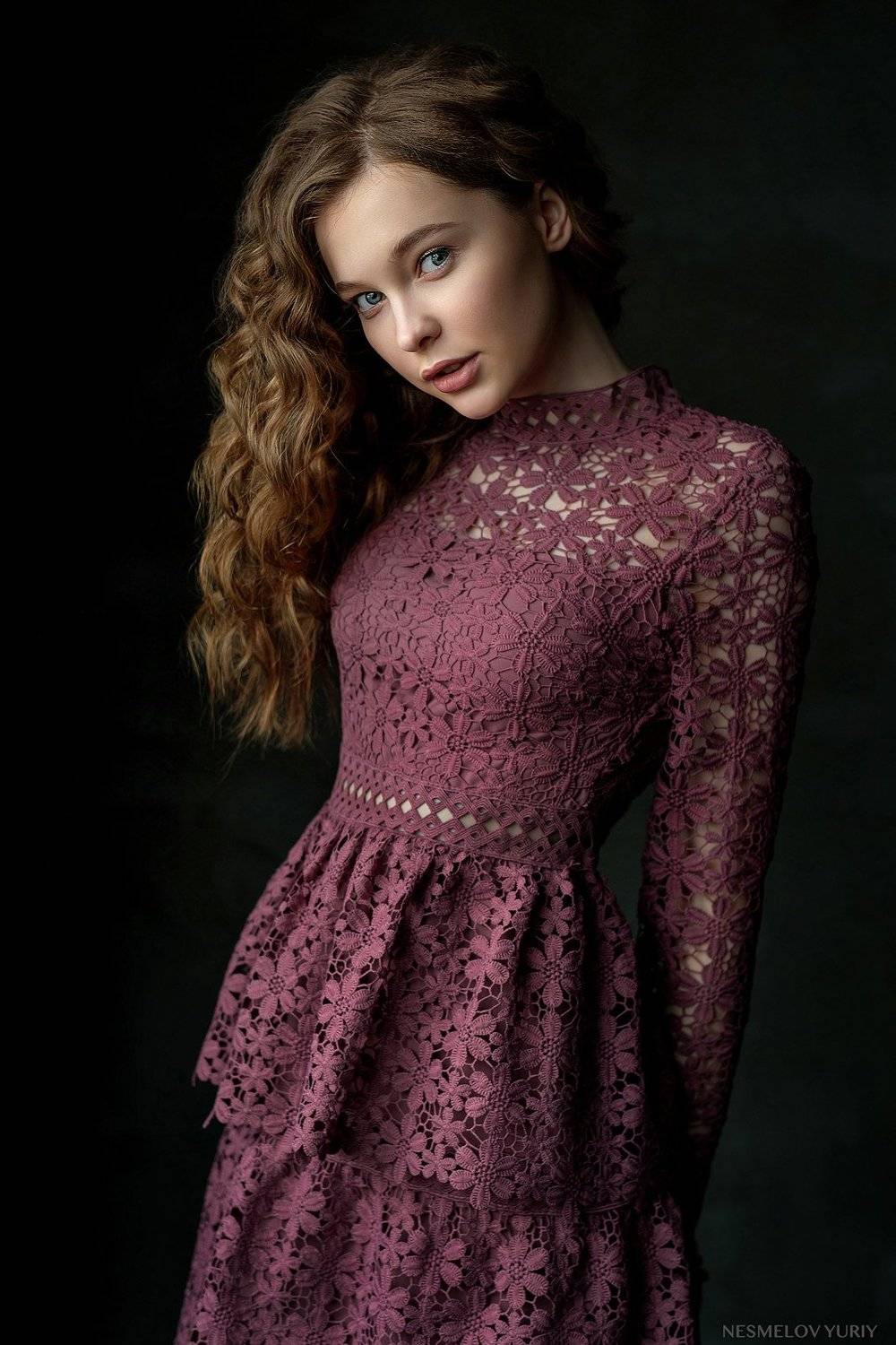 girl, portrait, art, девушка, портрет, Несмелов Юрий