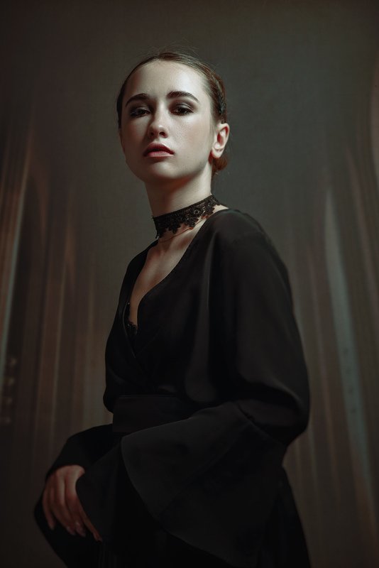 female, portrait, dark beauty, beauty, dark, retro, vintage, mood, erzsébet báthory, lady, noble, honor, heritage, femine, woman, one, person, people Lady Erzsébet Báthory фото превью