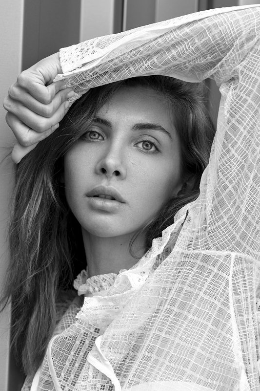 B&W, Asen Andreev, Asen Andreev photography, Portrait, Model, Pose, Fashion, Monochrome Mariya фото превью