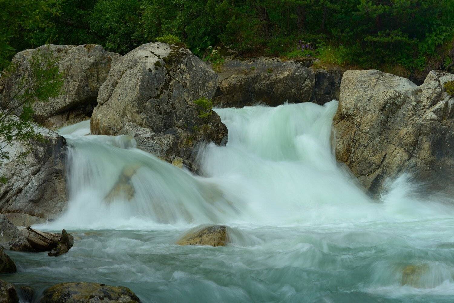 горы лето кавказ река водопад маруха, Александр Жарников