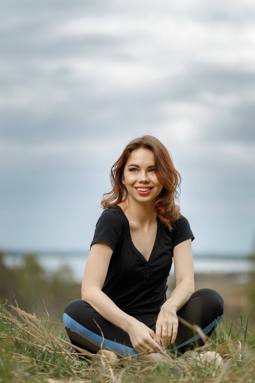 портрет, девушка, Сергеев Сергей