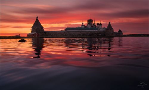 Алые ночи Белого моря ..