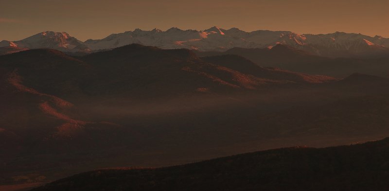 псебай, горы, ачешбок, хребет, скирда  фото превью