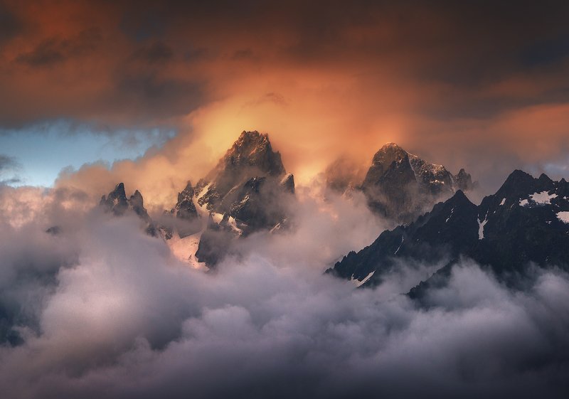 грузия, сванетия, местия Сванетия фото превью