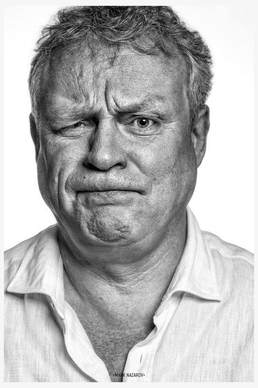 портрет, портретист, фотохудожник, черное-белое, ч-б, черно-белая фотография, марк назаров, снимаю шляпу, актер, театр, кино, звезды, фотосессии, фотопроекты Портрет Сергея фото превью
