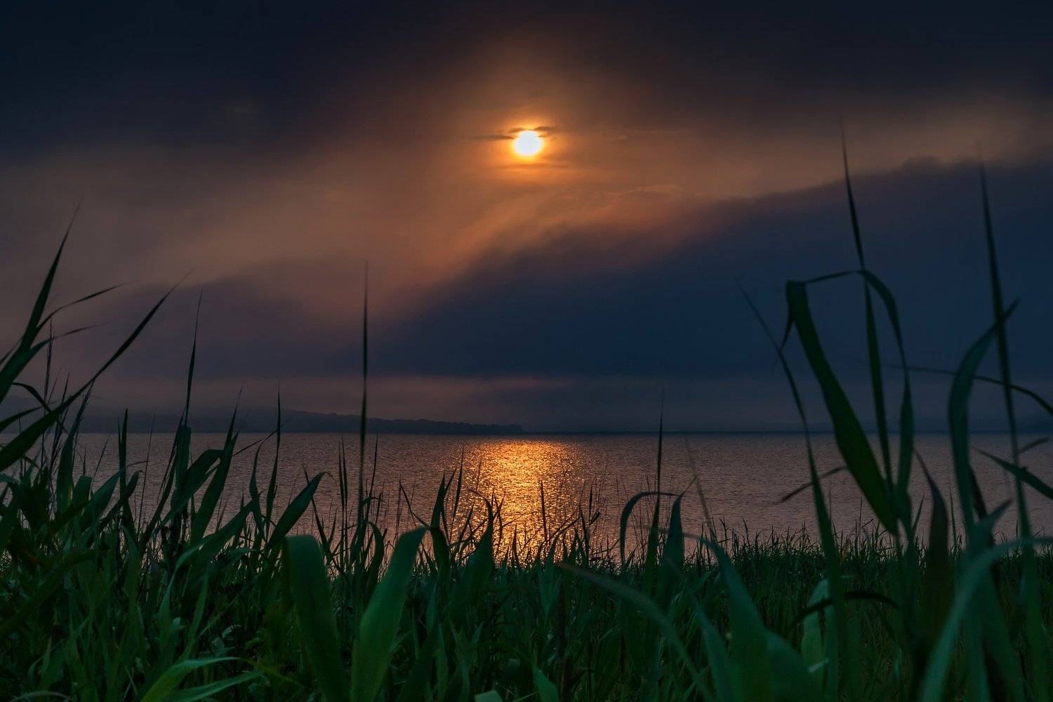 #пейзаж #путешествия #море #непогода #тайфун #закат #зловещий, Ольга Мусиенко