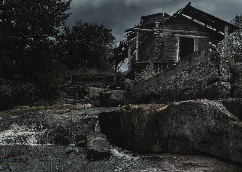 Старая мельница фото превью