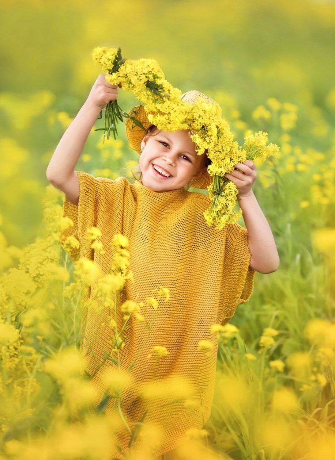 дети, портрет, девочка, фото, цветение, образ, Елена Круглова