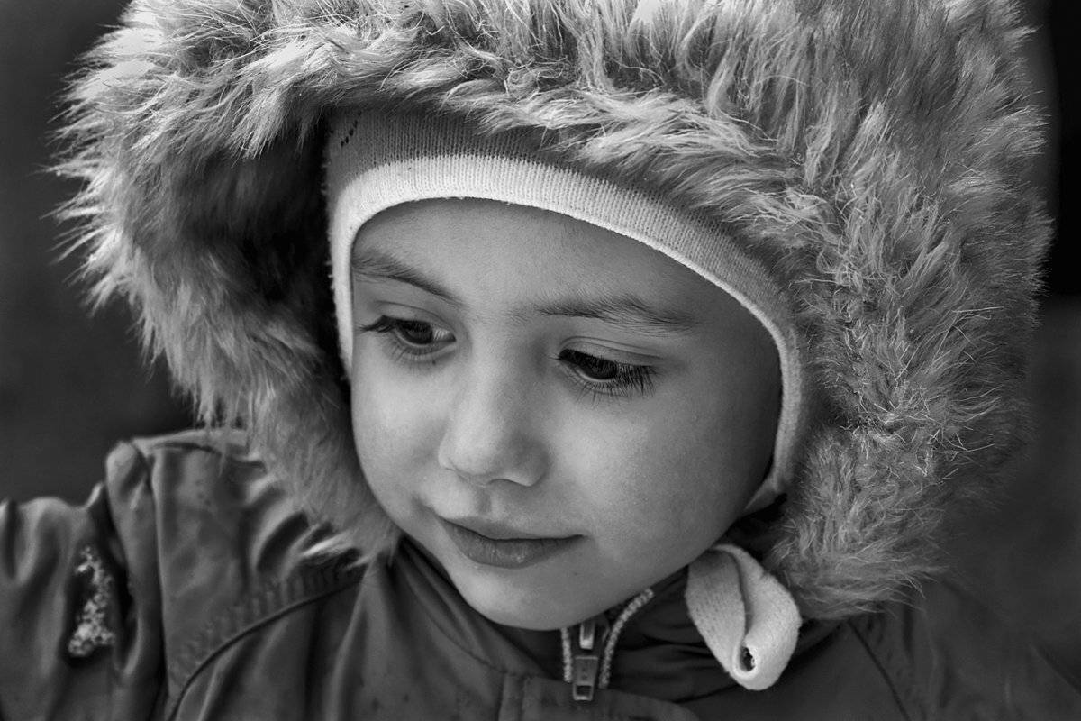 портрет, дети, глаза, взгляд, чб, апатиты, Николай Смоляк
