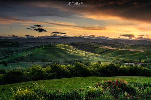 Tuscany sunset