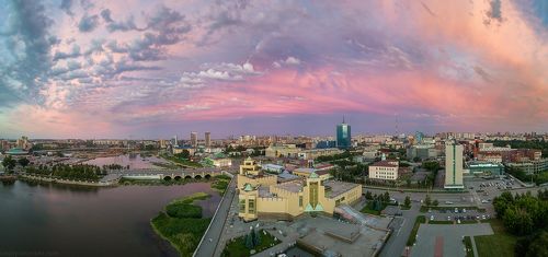 Закат в Челябинске
