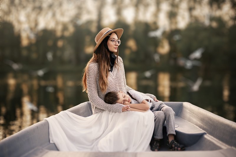 мама, сын, дети, ребенок, семейное фото Mother and son фото превью