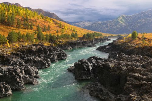 Катунь осенняя