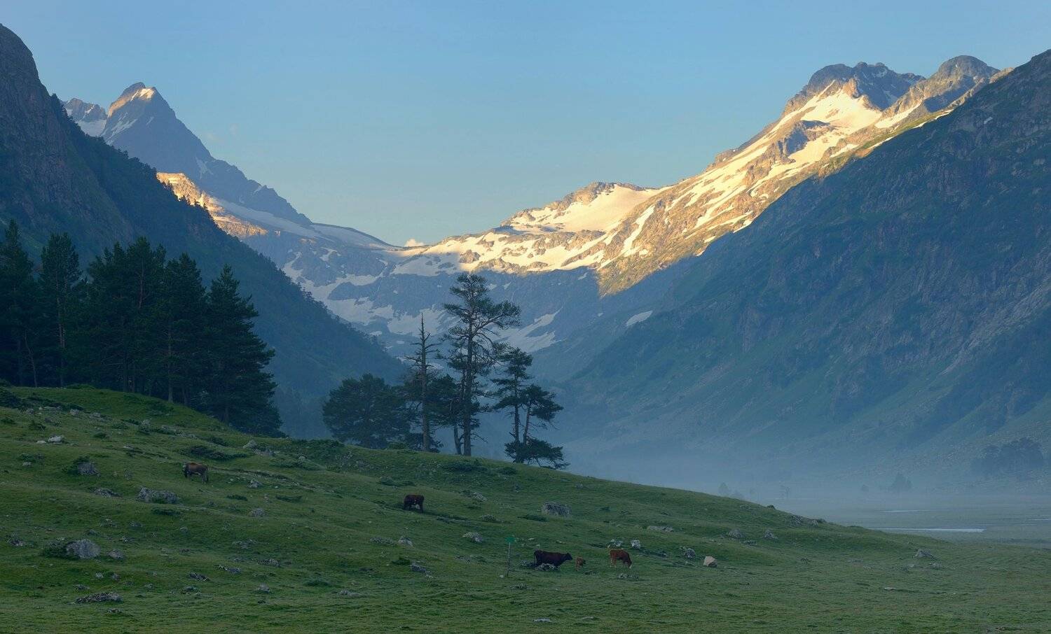 горы, лето, кавказ, маруха, Александр Жарников