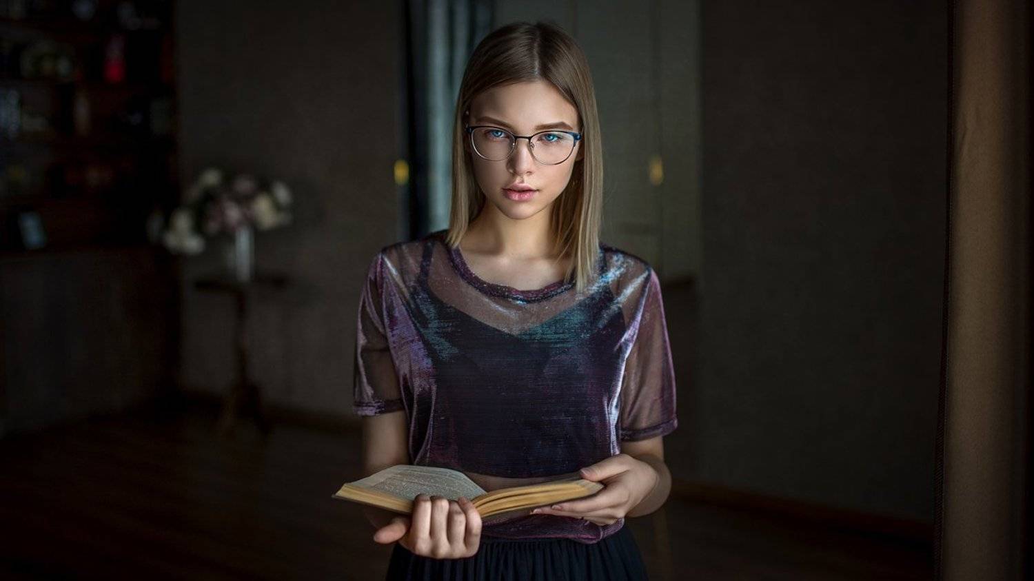girl, portrait, art, девушка, портрет, Несмелов Юрий