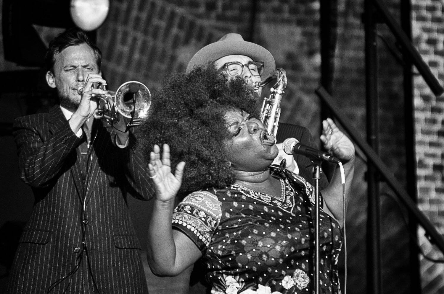 gospel; sessions; michelle; concert; black and white; france, Sib&eacute;