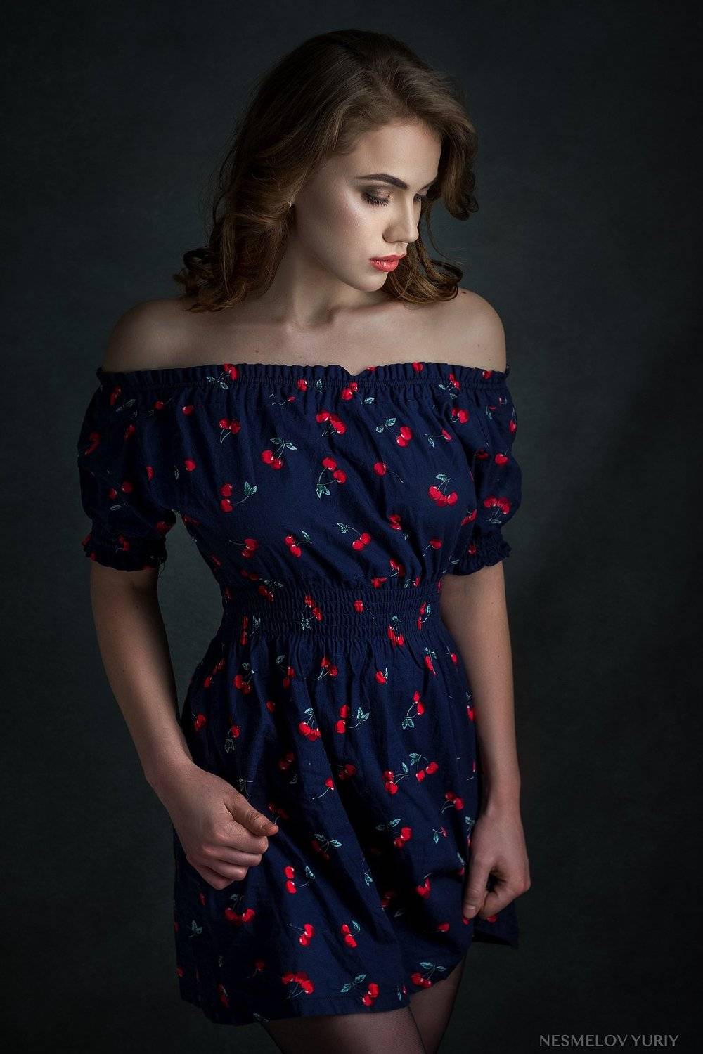 girl, portrait, art, девушка, портрет, Несмелов Юрий