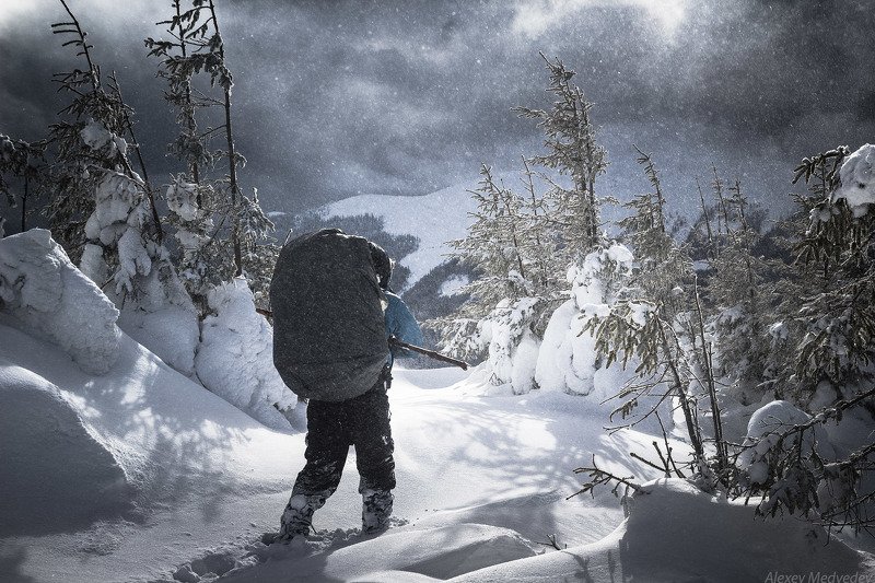 карпаты, украина,сивулі, сивулянський, горгани Прорив на Боревку! фото превью