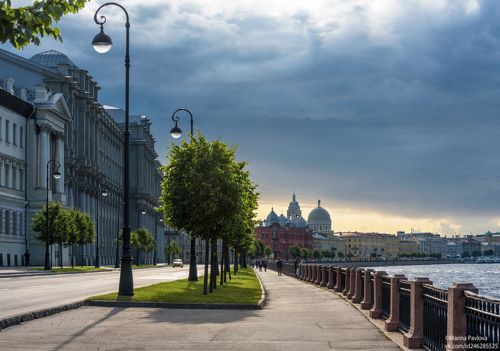 После дождя...Набережная Макарова
