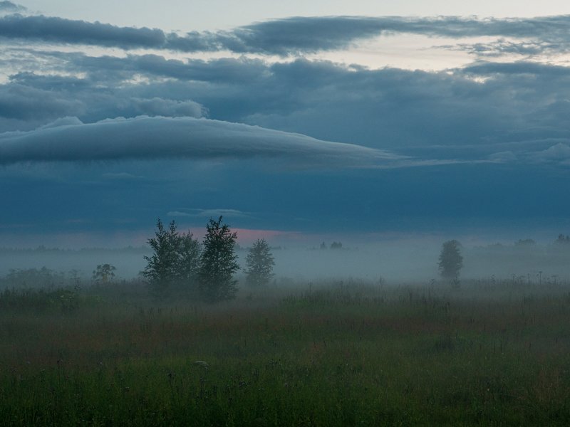 Вечерние сумерки фото превью