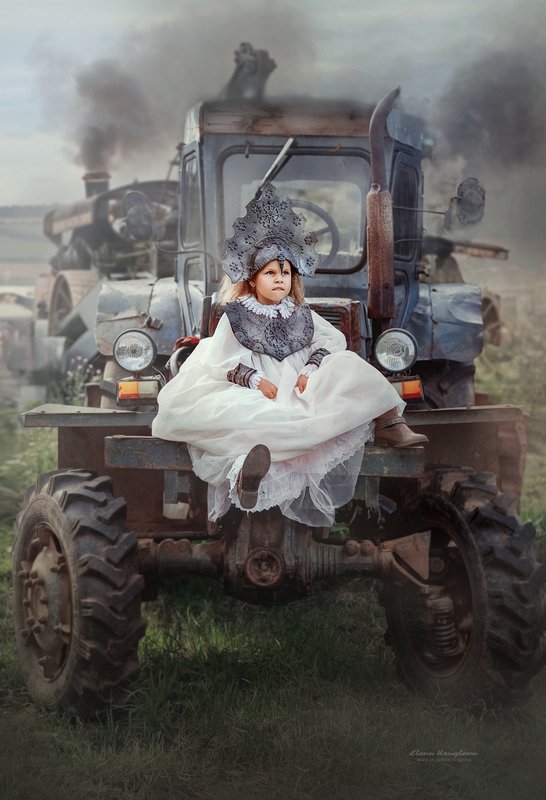 Тракторная фея фото превью