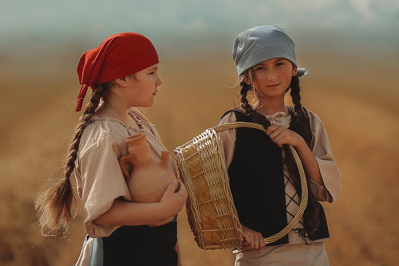 photo, israel, girls, fermer, glamur, art, portrait,  Collective farmers...... фото превью