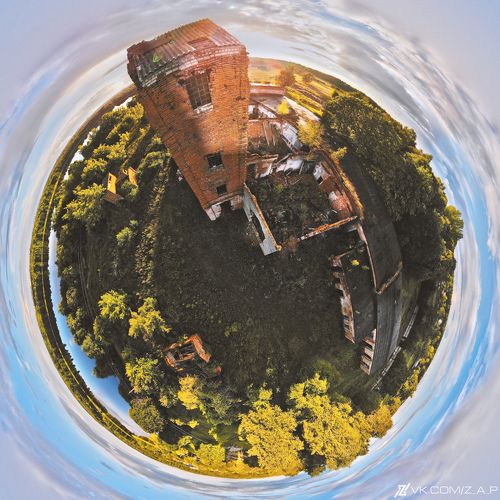 Заброшенный льнозавод