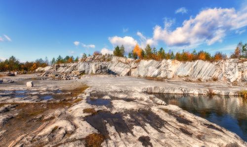 Рускеала, Итальянский карьер