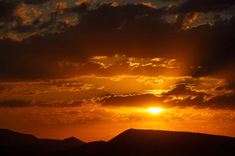 коктебель, закат, крым, лето, пейзаж Закат в Коктебеле фото превью