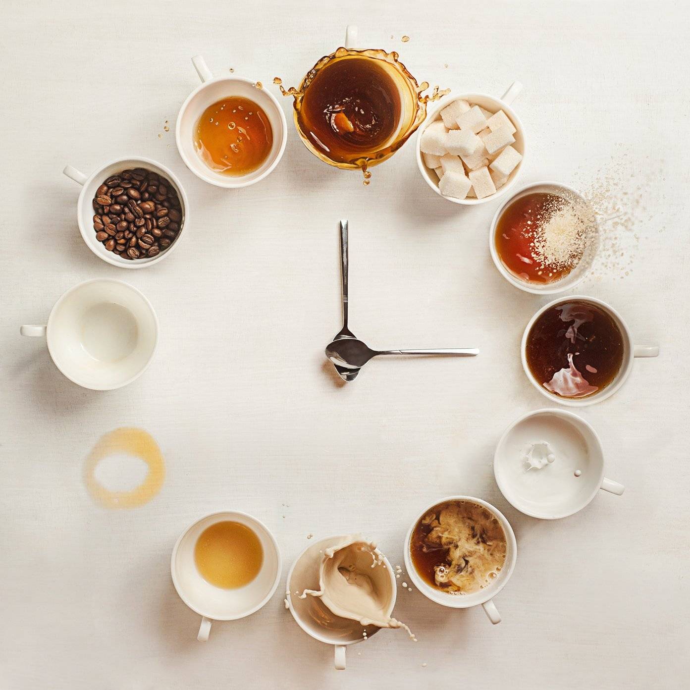 food, tea, coffee, milk, still life, creative, splash, motion, action, spill, beauty, Dina Belenko
