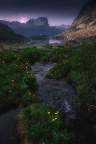 Ну горном ручье