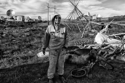 Как чукчи ярангу строили