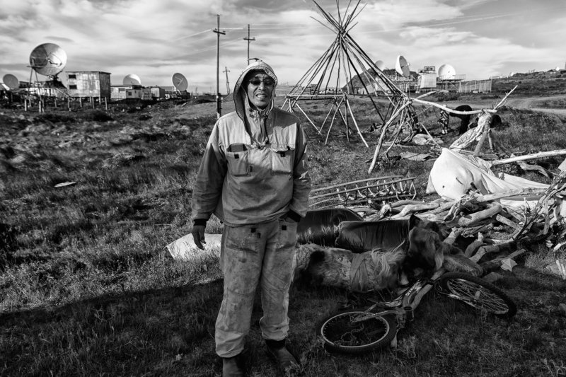 чукотка, россия, чукчи, яранга Как чукчи ярангу строили фото превью