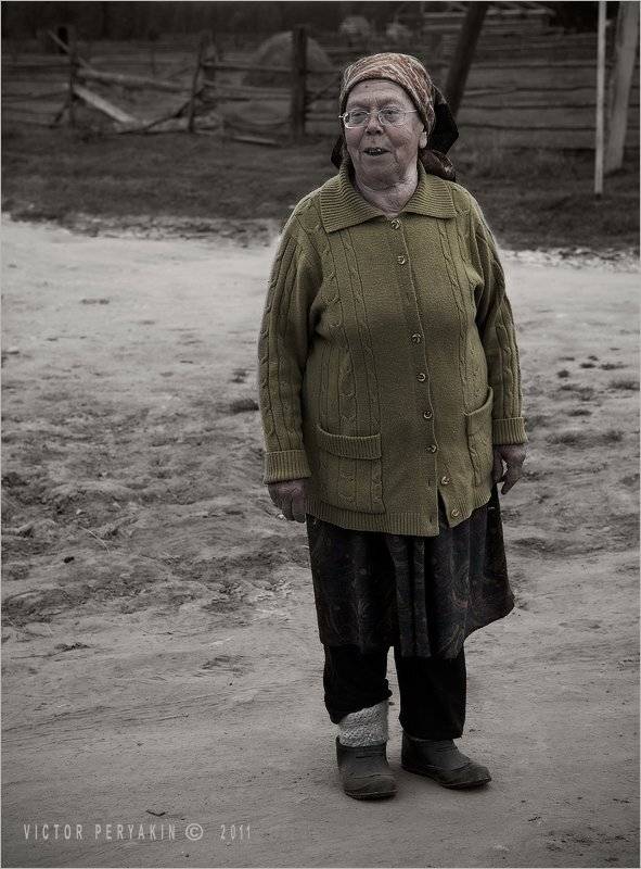 байкал, деревня, заречье, жизнь, одежда, кофта, калоши, Виктор Перякин