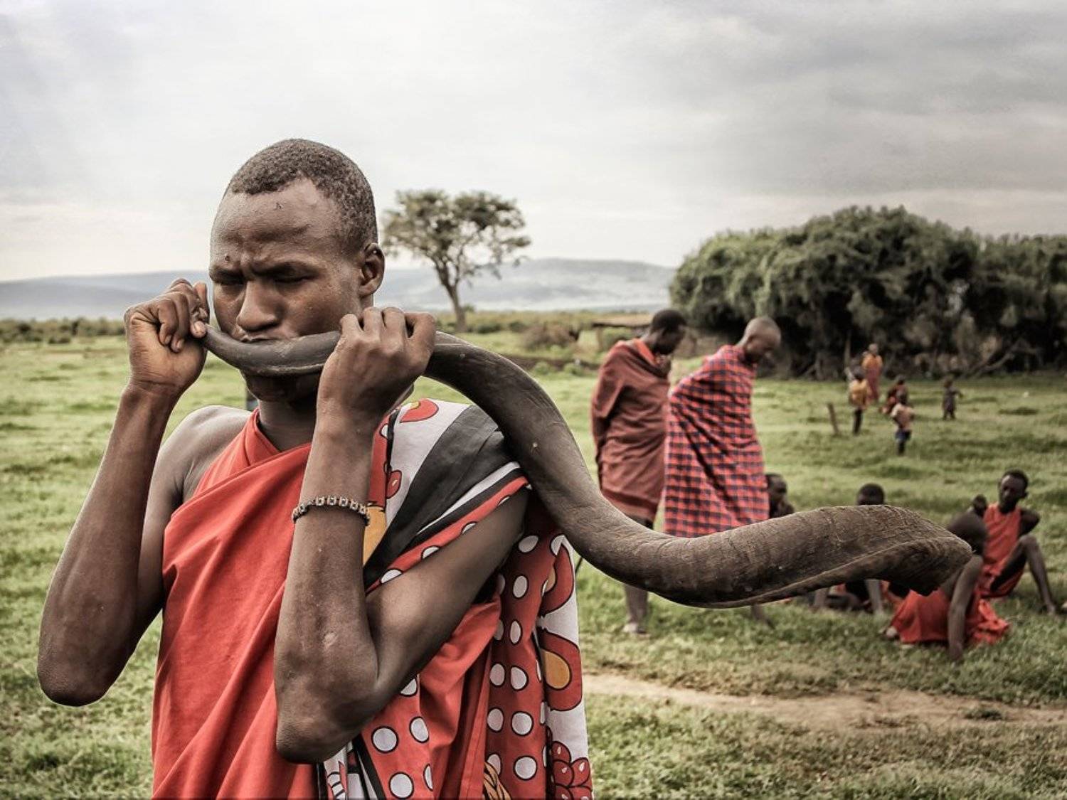 кения, африка, масаи, мара, рог, куду, масай, Вера Мурашкина
