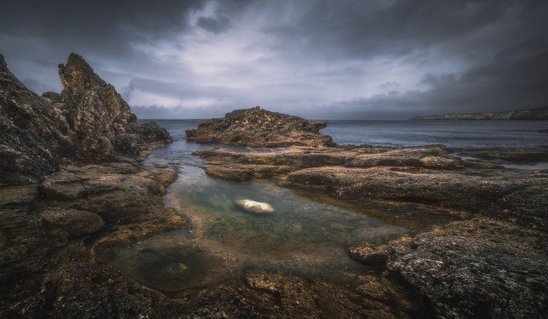 Неприветливый осенний Тарханкут фото превью