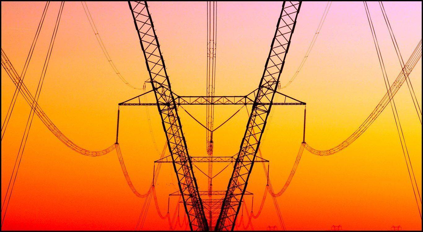 высоковольтная линия, экибастуз-кокчетав, электролинии, рассвет, Александр Сысуев