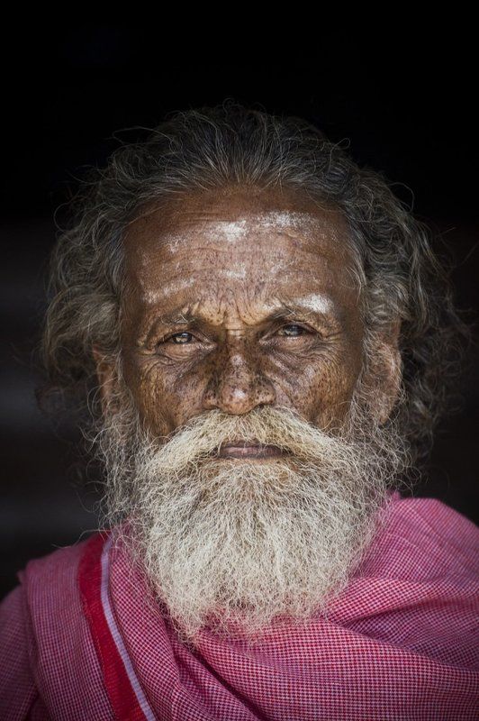 старый, мудрый, старец, дедушка, индия, жизнь, опыт, лишения, возраст, мысли, духовность, глаза, портрет, мир, покой Человек фото превью